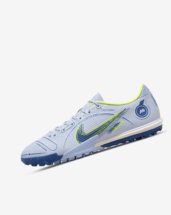 Nike Mercurial Vapor 14 Academy TF Grises Azules Claro Azules Oscuro | MX 1173